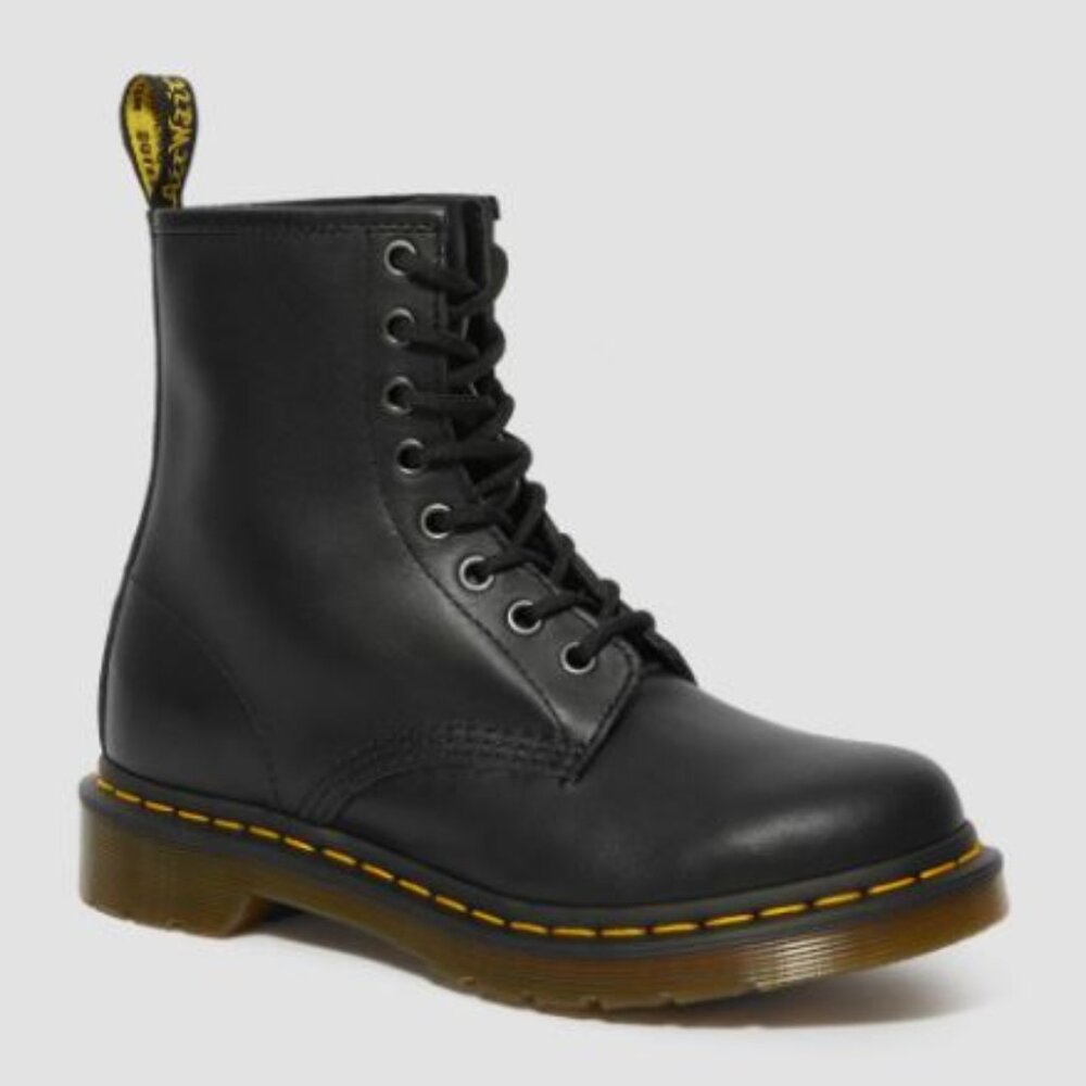 Doc Martens 1460 W Black Nappa Leather Boots Women's (SZ 10)